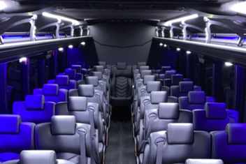 New York Charter Bus Interior