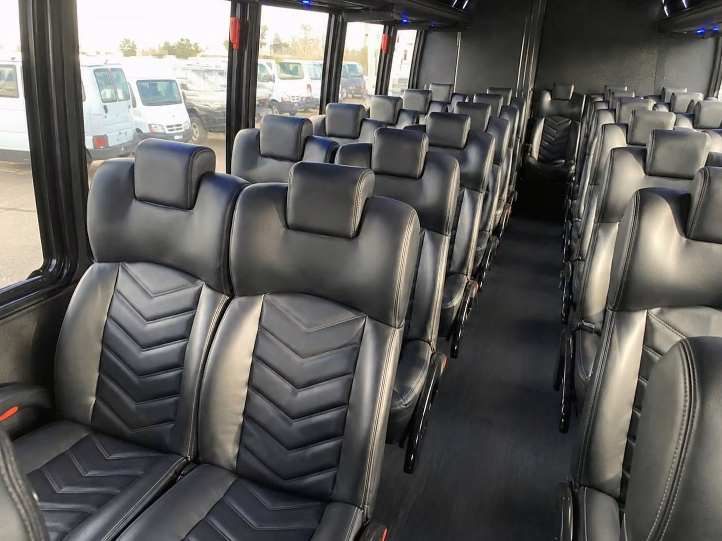 20 passenger minibus inside