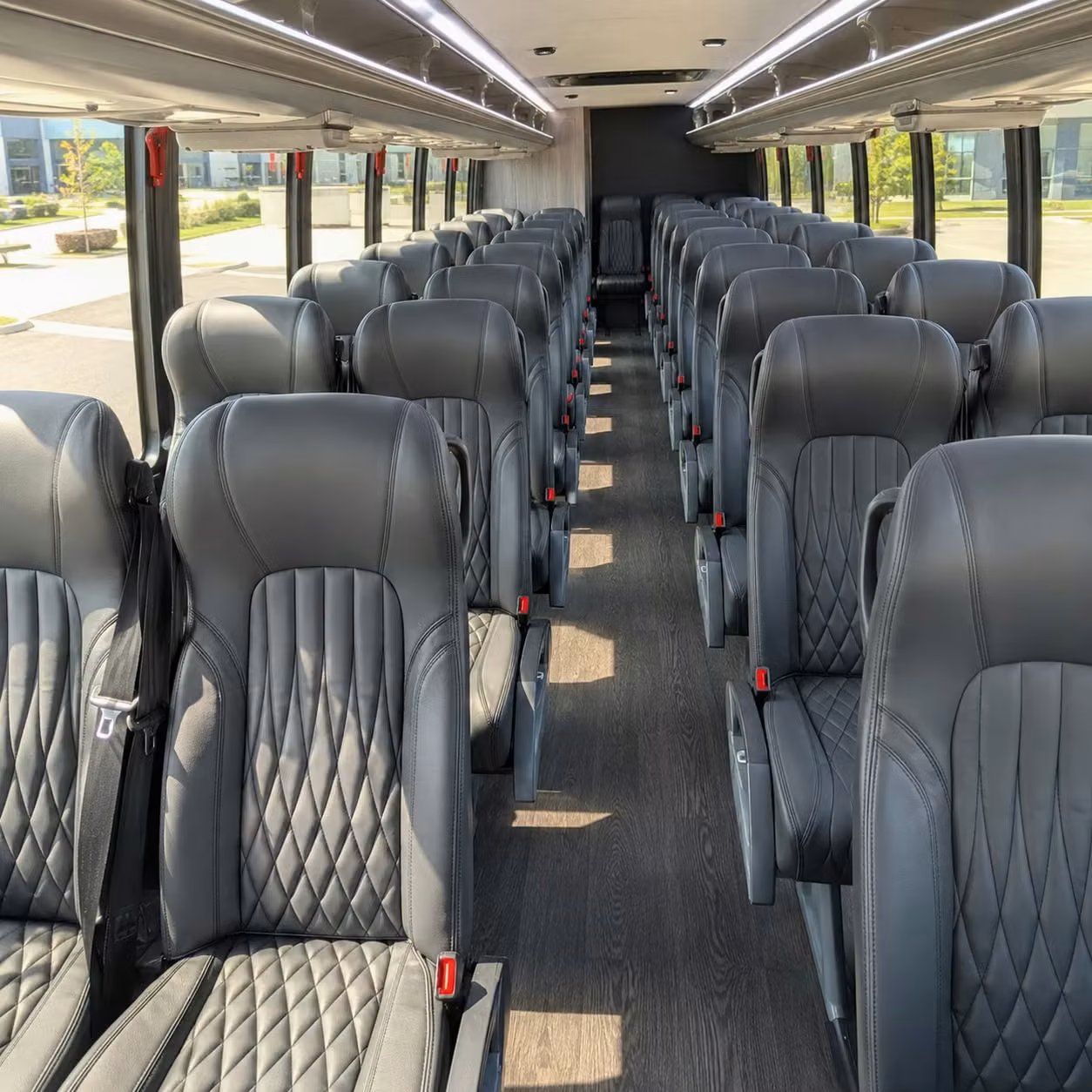 30 passenger minibus inside