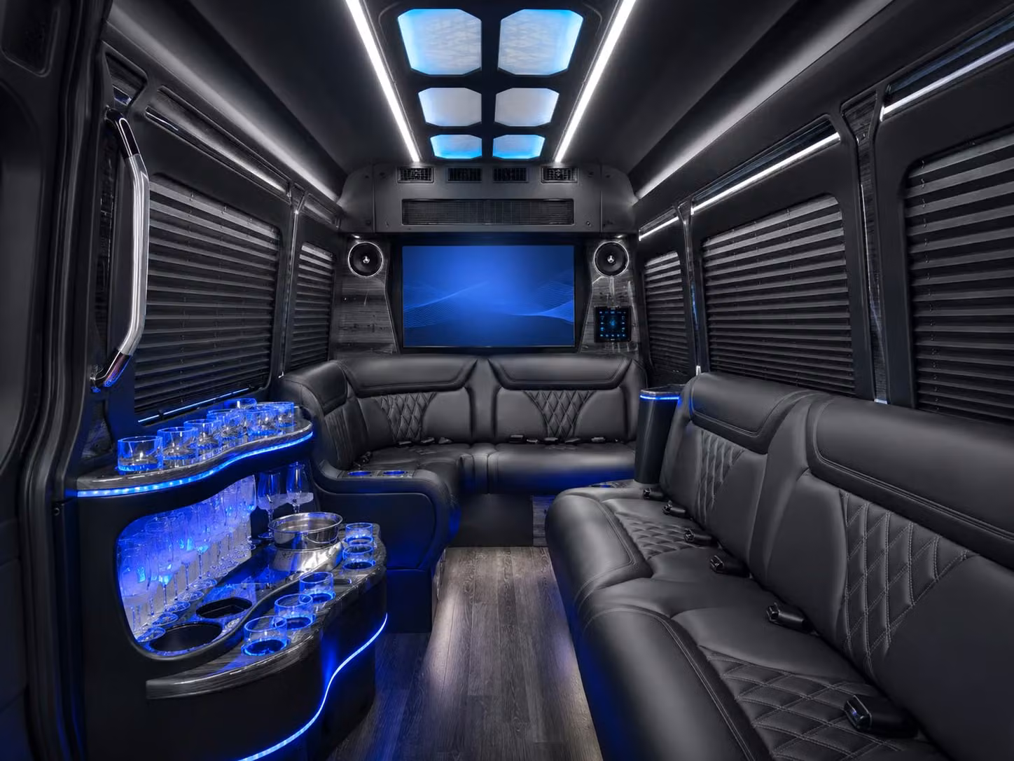 corporate event bus rentals for wall street hudson yards and midtown office campuses